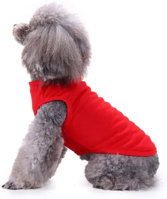 Dog Shirt Clothes, Spring Summer T Shirt Apparel. Soft Blank Shirts Clothes. Extra Small/ Medium /Large/ Extra Large Size