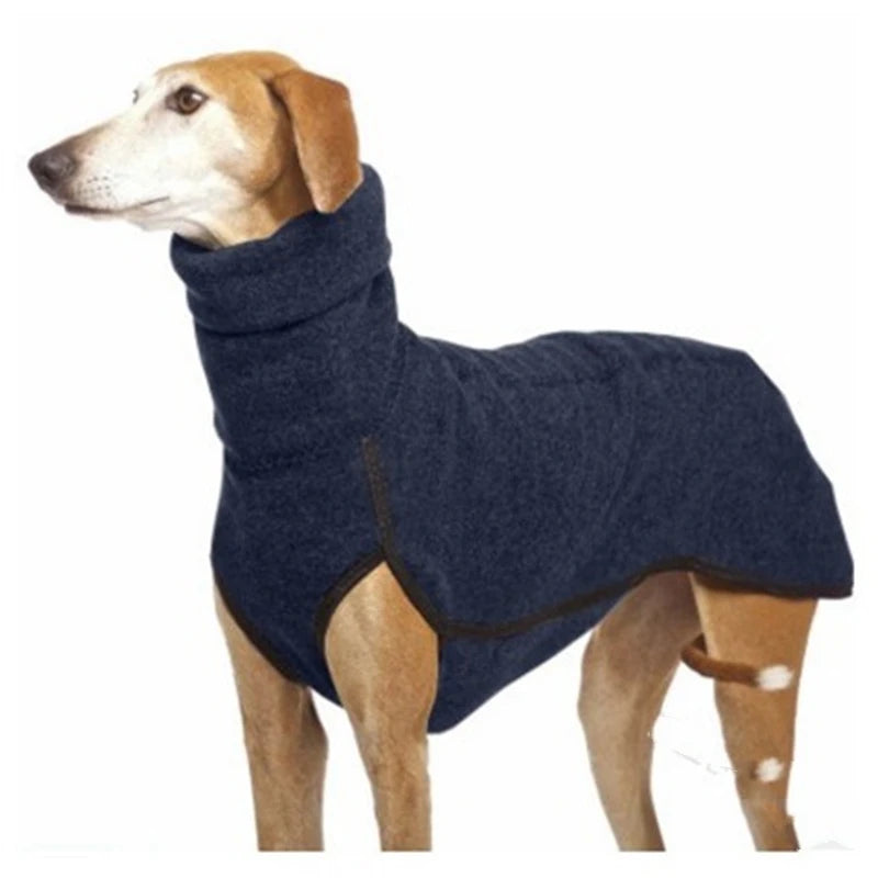 Jumper Sweater. Medium/ Big Dog. Great Dane, Greyhound, Pitbull Clothing. Dog Winter Coat. High Collar Jacket