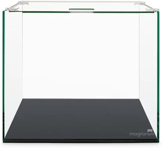 5-Gallon Frameless Glass Betta Aquarium Kit with LED Lights and Filter