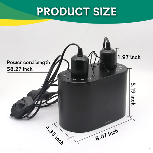 Lampshade for Reptile. UVB/UVA Heat Calcium Lamp Bulb for Turtles, Lizards, Snakes & Iguanas Feeding Box E26/E27 Energy Saving Light