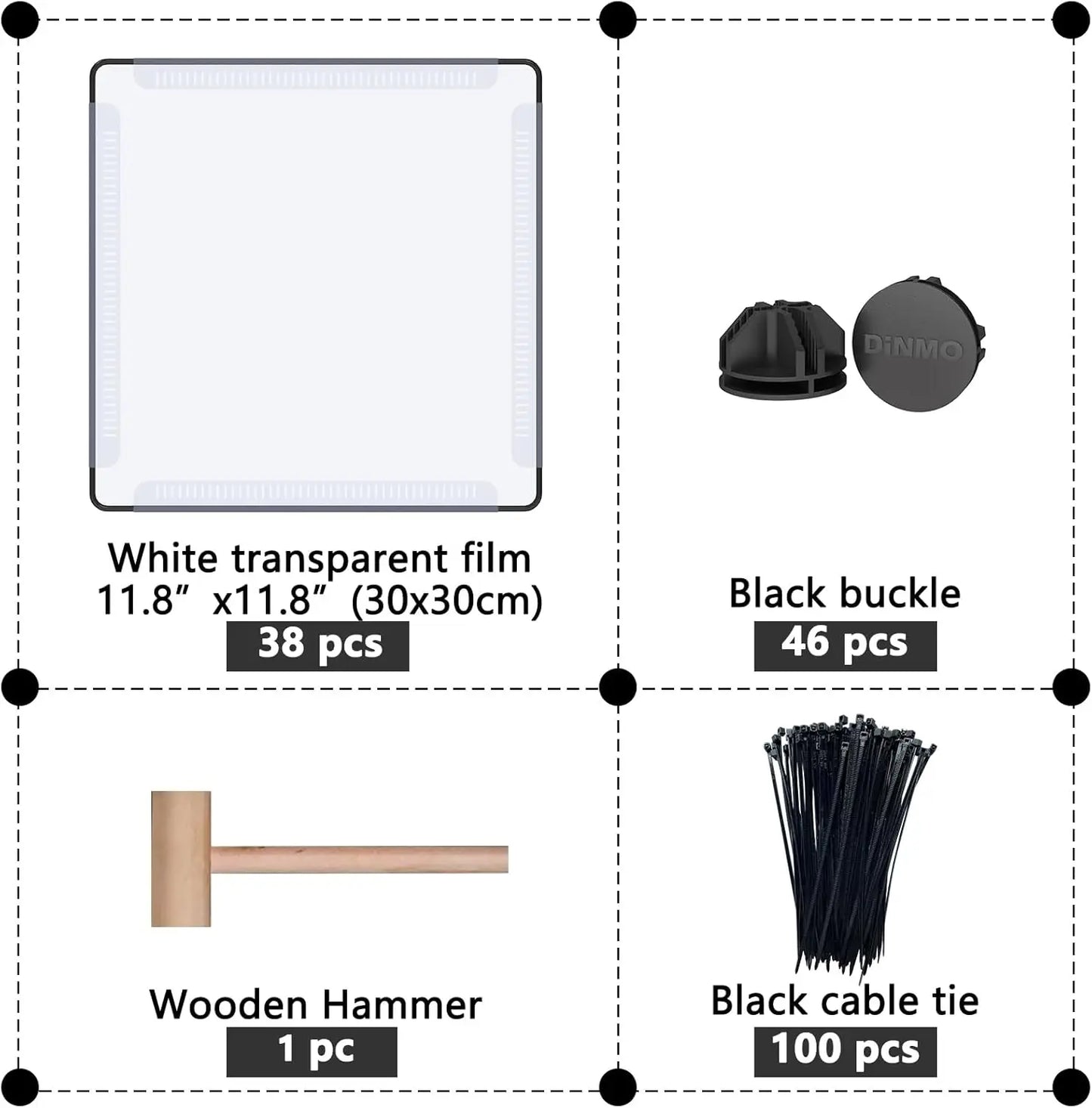 Portable Pet Playpen with Floor for Small Animals - Rabbit, Guinea Pig, Ferret Cage. 61x25x24 Inch