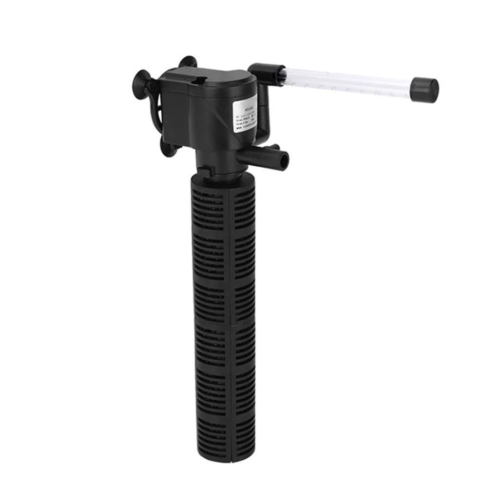 3 in 1 Mini Aquarium Filter. Silent Aquarium Water Purifier. Waterproof Aquarium Air Pump. Submersible Water Purifier for Fish Tank