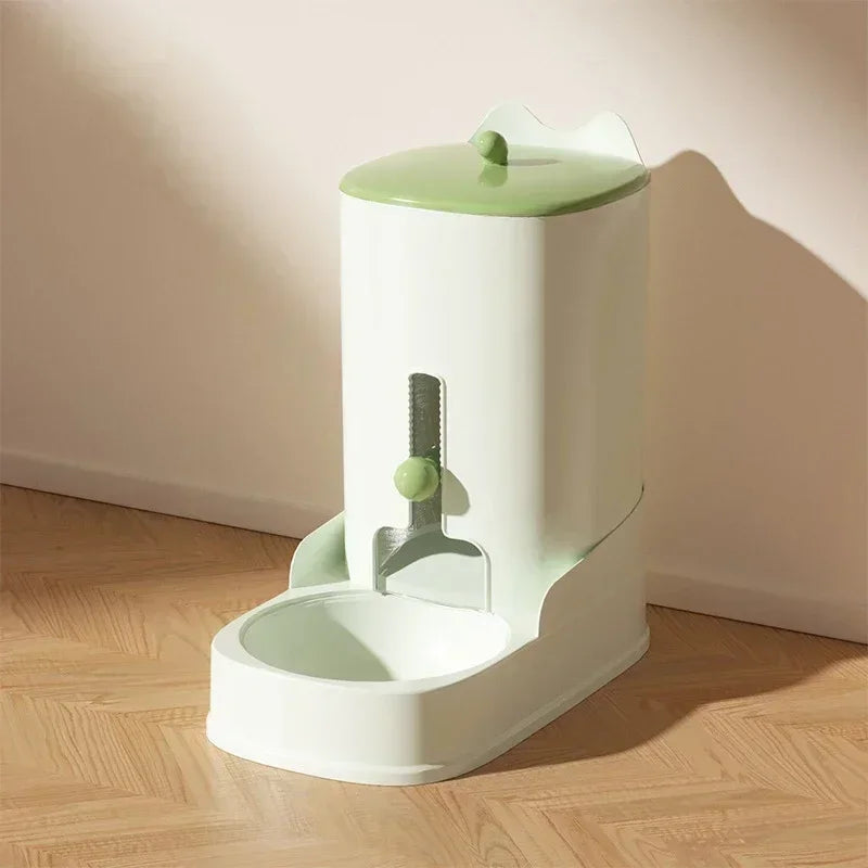 Dog/Cat Water Fountain. Large Capacity Pet Feeder. Gravity Food Feeder Gravity Water Fountain for Cats