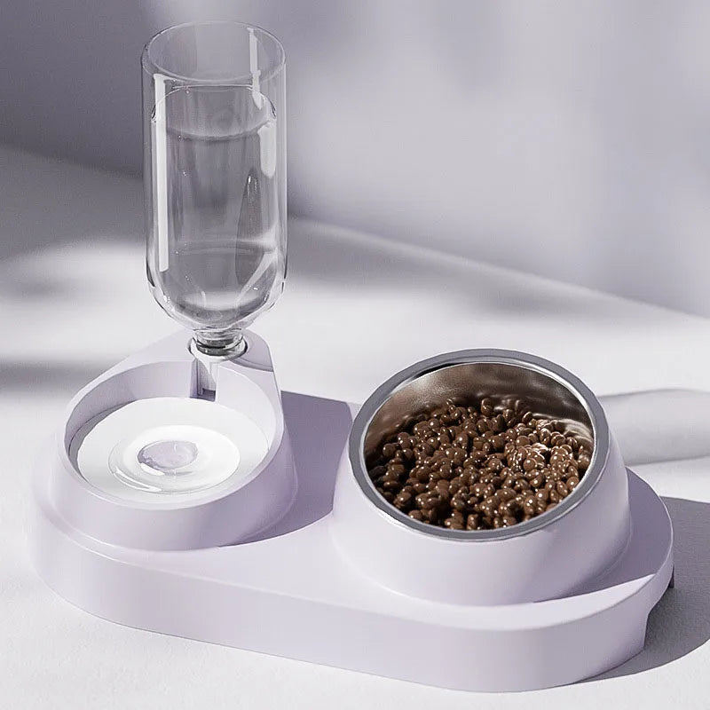 Pet Bowls. Automatic Water Dispenser Feeder. Cat/Dog Food/Water Bowl. Non-Slip Pet Feeding.