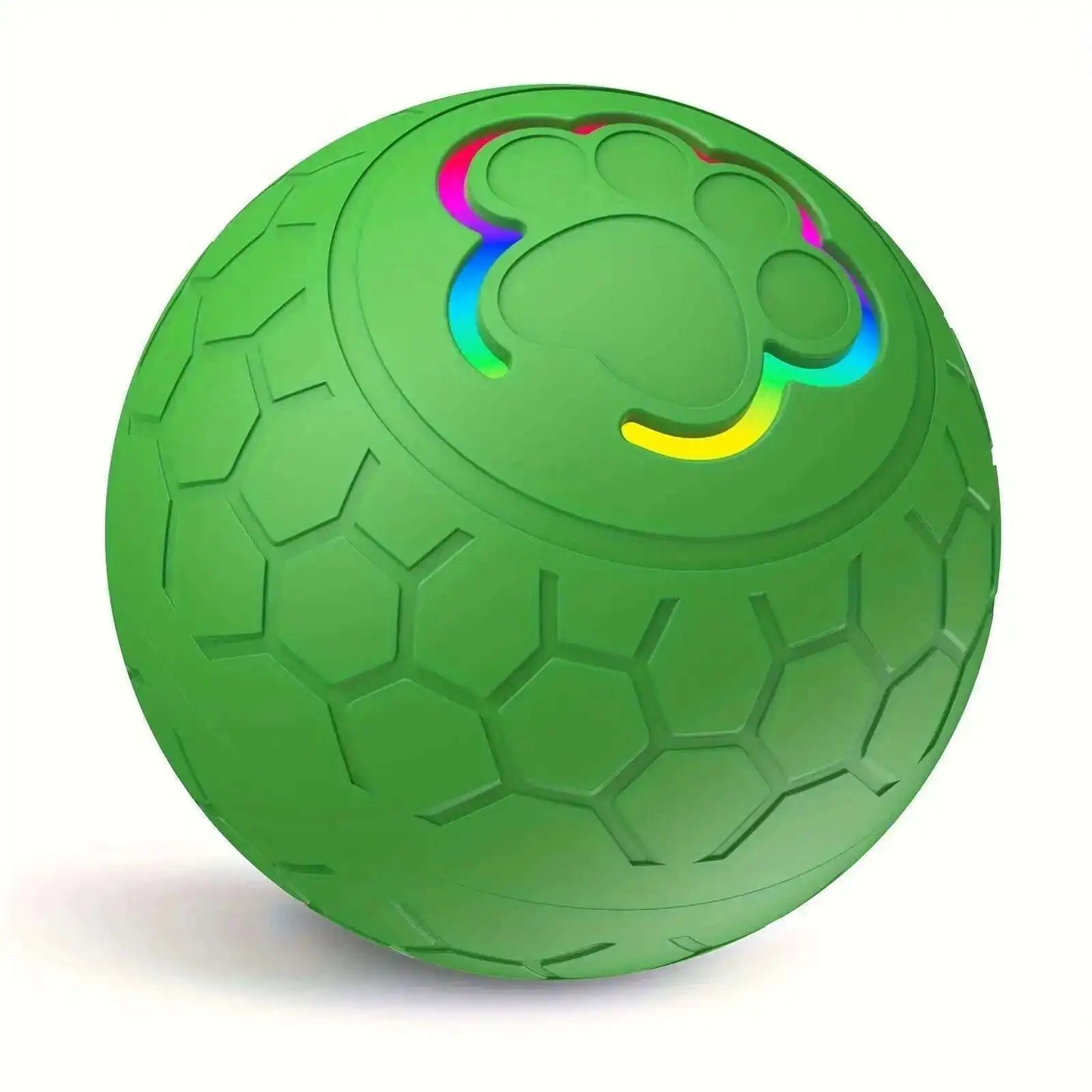 Smart Dog Interactive Toy Ball. Electronic Pet Toy Ball. USB Automatic Bouncing Rolling Toy With RGB Lights.