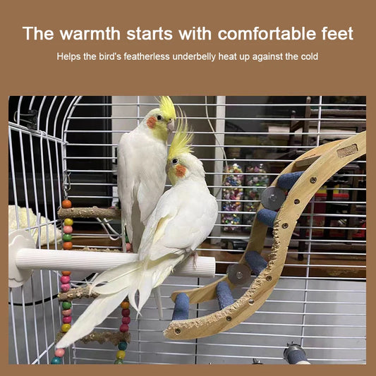 Parrot & Pet bird Warming stick. Bird cage accessories. Automatic thermostat
