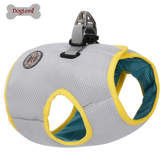 Summer Dogs Cooling Vest Harness. Quick Release Hot Dogs Clothes. Summer use for Preventing Heat Stroke.