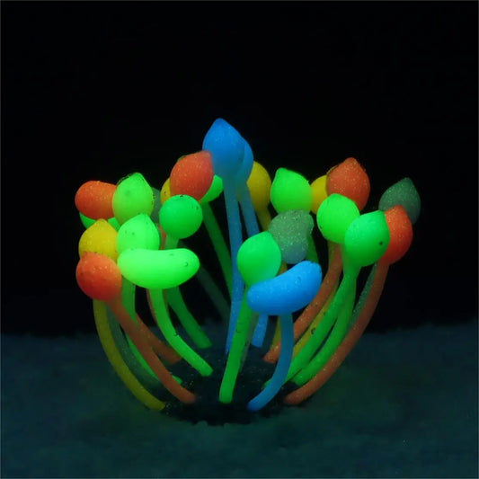 Vibrant Silicone Bubble Coral for Aquariums - Fish Tank Decorative Ornament, Colorful