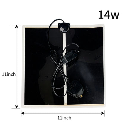 Reptile Heat Mat With Adjustable Temperature Controller. Heating Pad For Terrarium Climbing Tortoise, Lizard & Spider. EU Plug 5w-35w