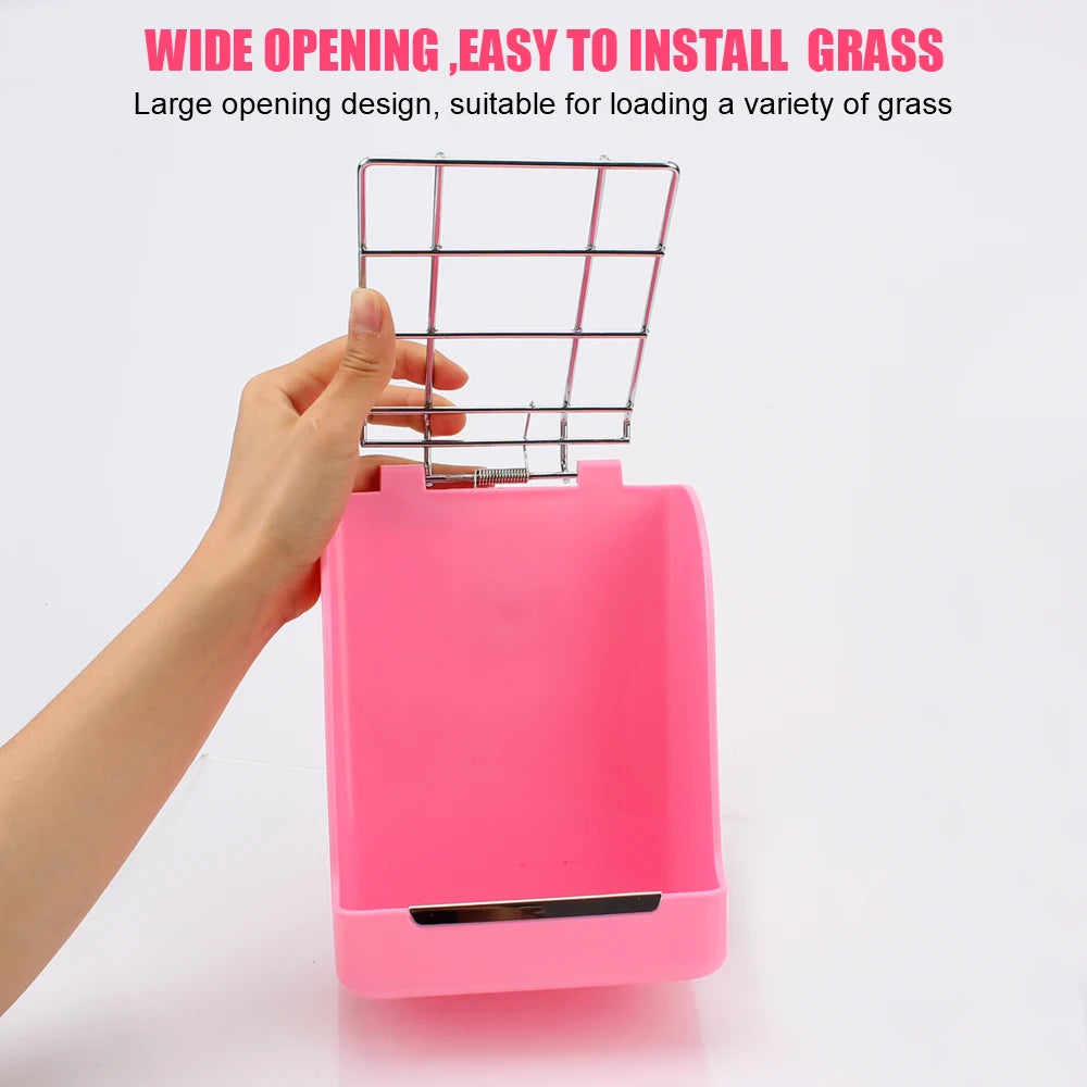 Hay Feeder for Rabbit. Spring Grass Frame. Grass & Hay Basket