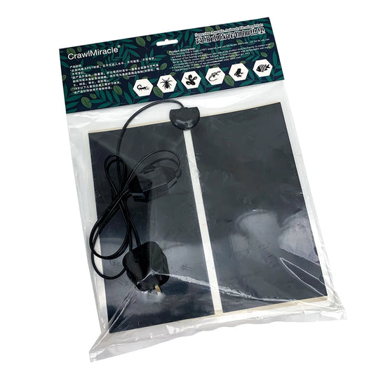 Reptile Heat Mat With Adjustable Temperature Controller. Heating Pad For Terrarium Climbing Tortoise, Lizard & Spider. EU Plug 5w-35w