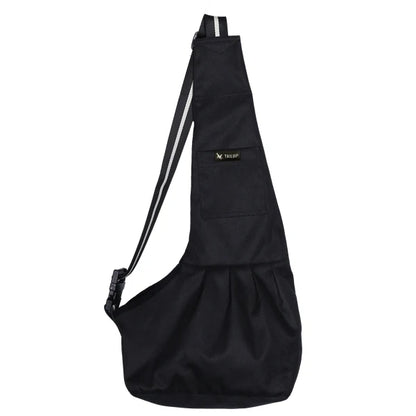 Pet Carrier Bag Sling. Oxford Dog/Cat/Puppy Sling. Single Shoulder Bag. Warm Winter Dog Front Chest Carrier. Outdoor Travel.
