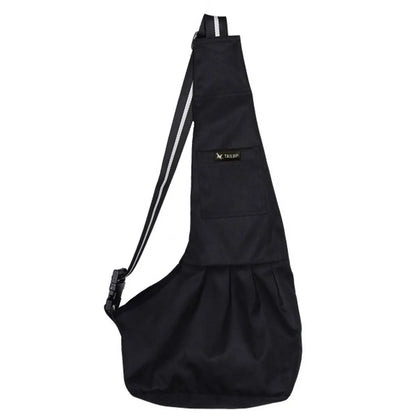 Pet Carrier Bag Sling. Oxford Dog/Cat/Puppy Sling. Single Shoulder Bag. Warm Winter Dog Front Chest Carrier. Outdoor Travel.