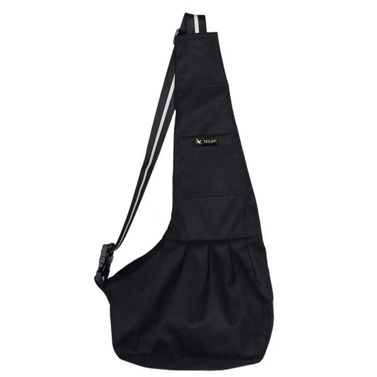 Pet Carrier Bag Sling. Oxford Dog/Cat/Puppy Sling. Single Shoulder Bag. Warm Winter Dog Front Chest Carrier. Outdoor Travel.