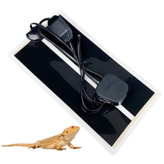 Reptile Heat Mat With Adjustable Temperature Controller. Heating Pad For Terrarium Climbing Tortoise, Lizard & Spider. EU Plug 5w-35w