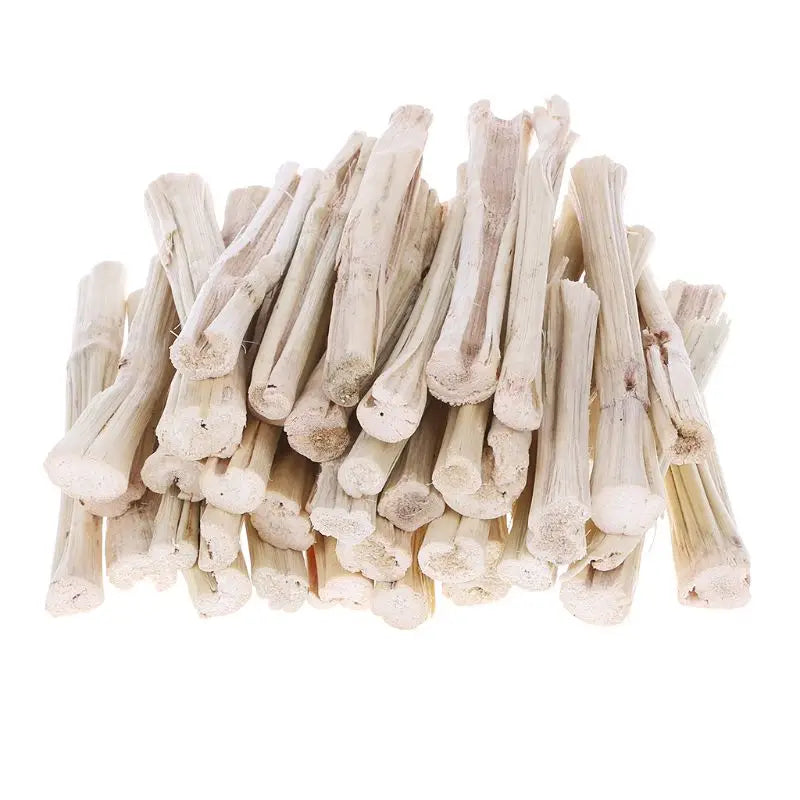 500g Sweet Bamboo Stick Branch. Hamsters, Chinchilla, Rabbit, Parrot & Rat Snack. Teeth Cleaning Treat, Molar Chew Toy.
