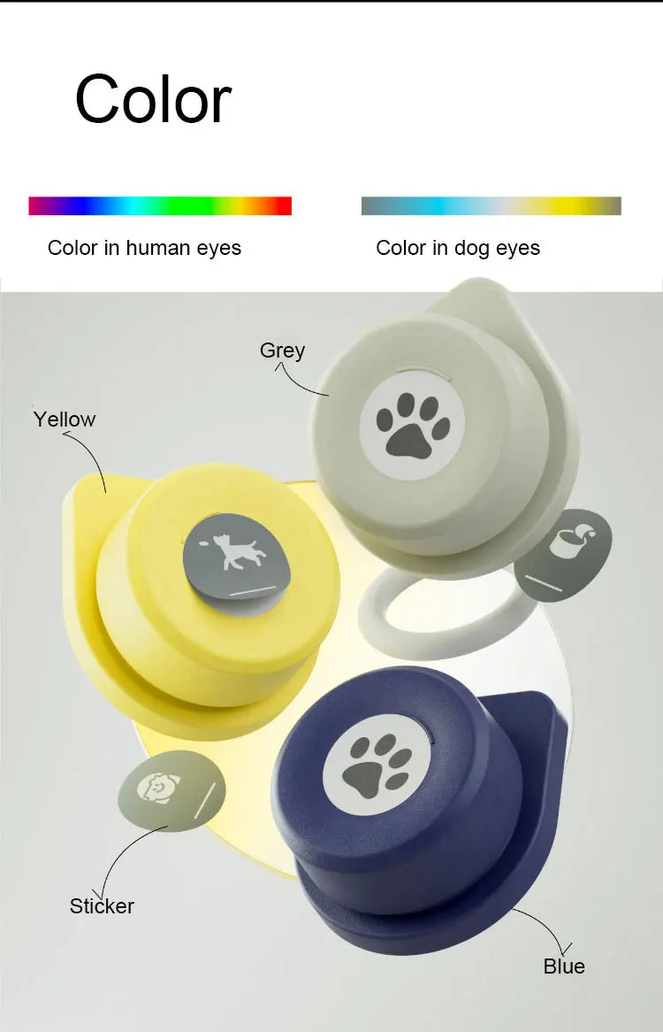 Pet Training Communication Talking Tools.  Voice Record for Cats and Dogs. Press Buzzer Button, Pet Speaking Toys.