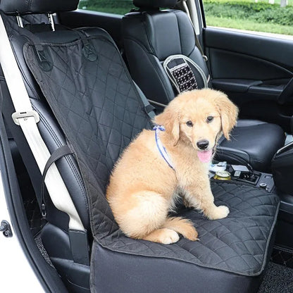 Dog Car Seat Cover for Front Passenger Seat, Waterproof, Non-Slip, Anti-Scratch Pet Seat Protector, Portable Travel Accessories