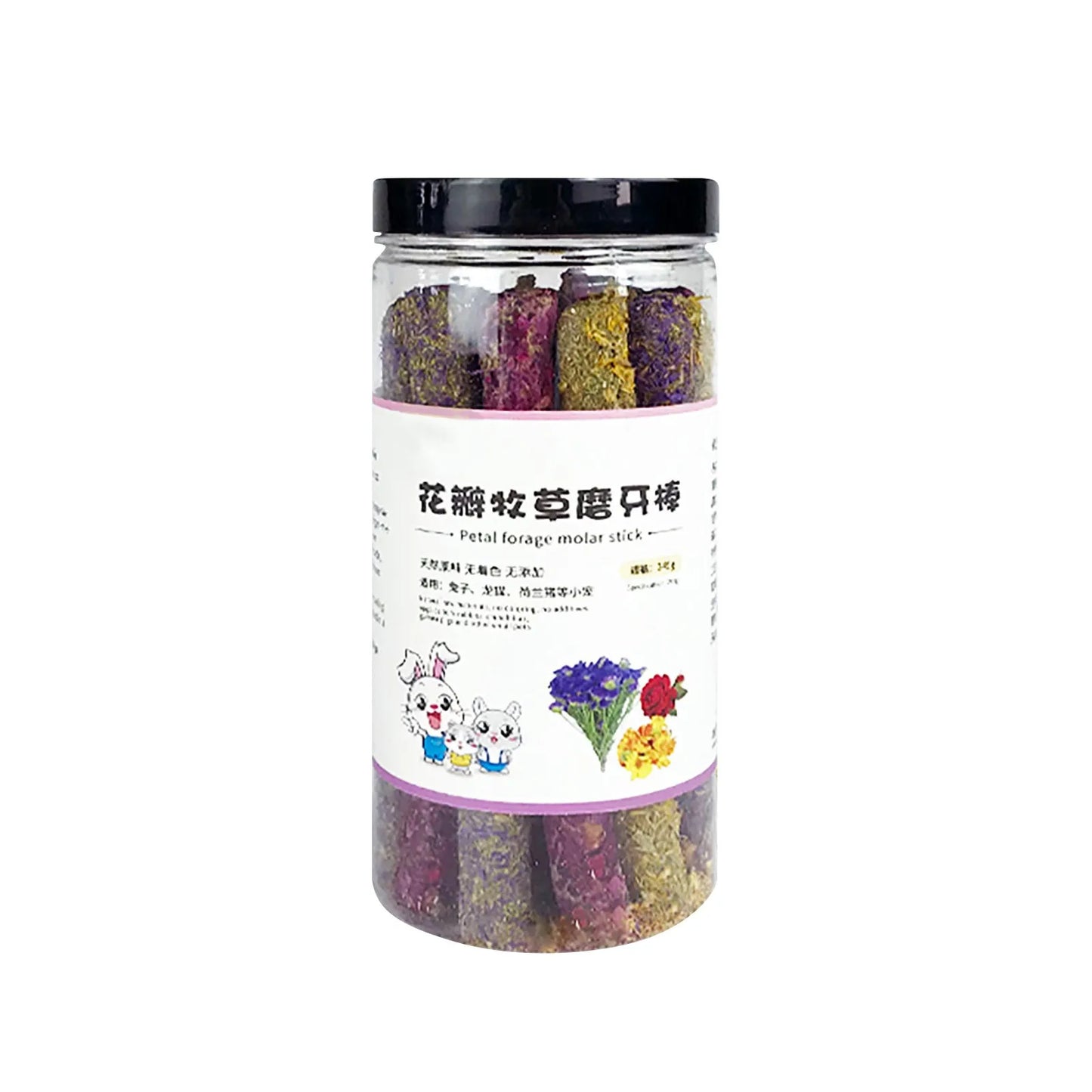 Rabbit Snacks Petal Grass Snacks And Grinding Teeth Sticks. Rabbit & Hamster Toys/Snacks