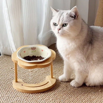 Cat/Dog Ceramic Bowl. Pet Drinking Water/Feeding Bowl.