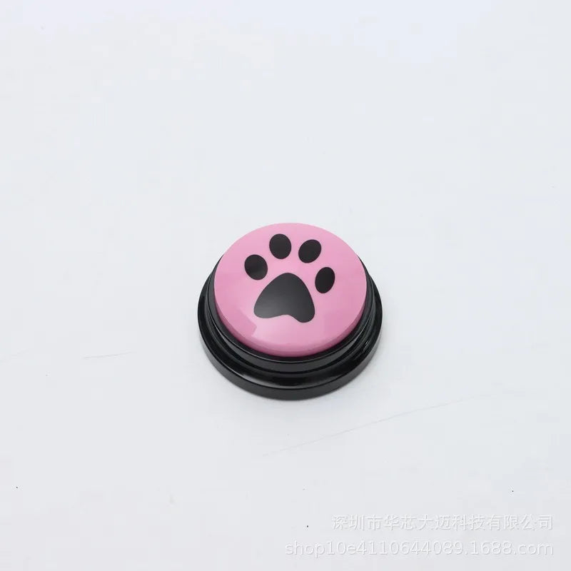 Pet Communication Button. Dog Sound Box. Training Talking Toys. Long Lasting Battery Life. Recording Speaker. Squeeze Give Voice