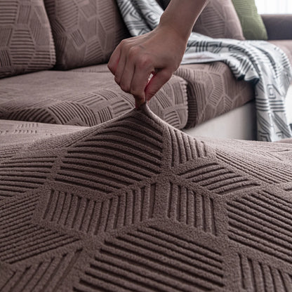 1Piece Universal Stretch Sofa Cover. Cushion Cover, For Living Room. Pet Friendly