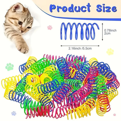 28pc or 14pc Cat Toys Mixed Pack. A Combination of Various Plastic Toys and Plush Toys Suitable for Multiple Cats To Play