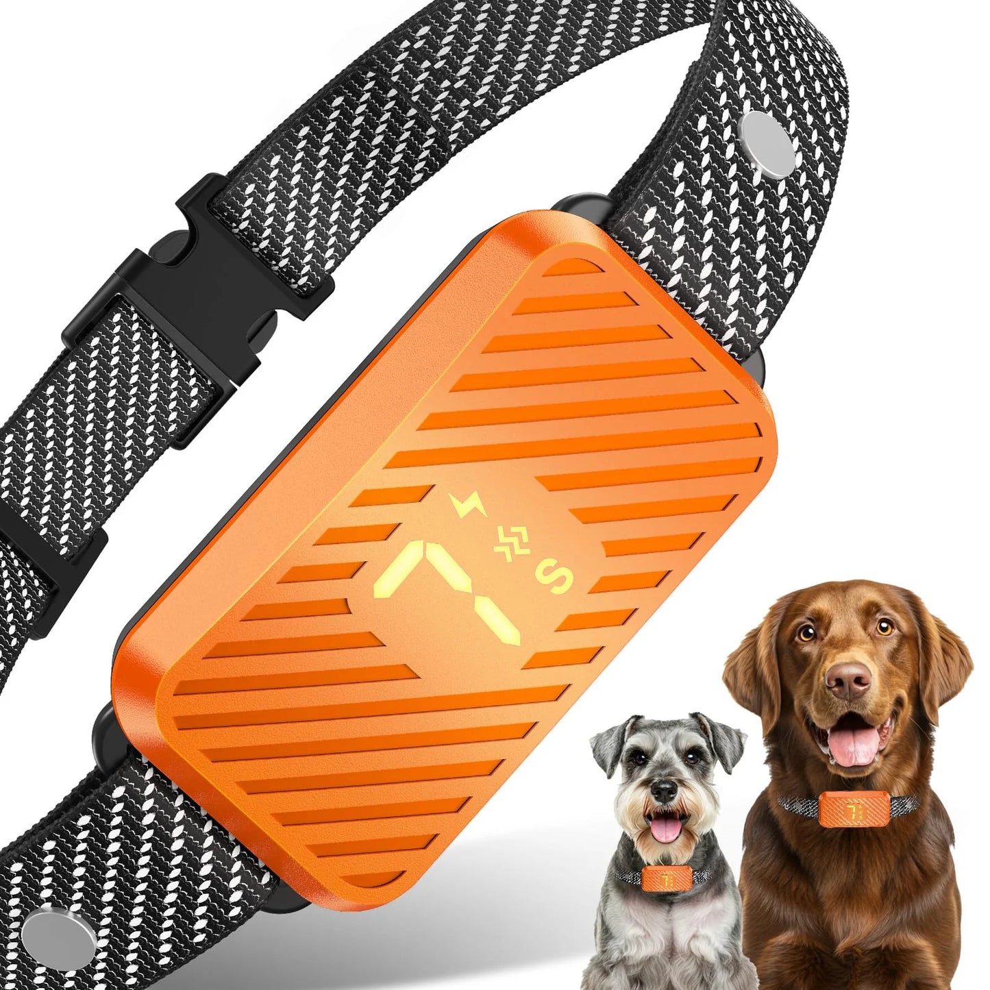 Dog Bark Collar for Large Medium Small Dogs, Rechargeable.