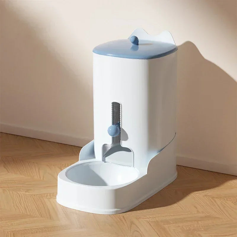 Dog/Cat Water Fountain. Large Capacity Pet Feeder. Gravity Food Feeder Gravity Water Fountain for Cats
