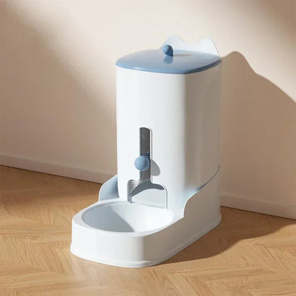 Dog/Cat Water Fountain. Large Capacity Pet Feeder. Gravity Food Feeder Gravity Water Fountain for Cats