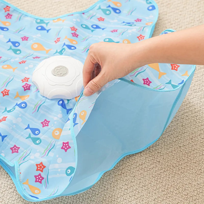 Cat Hunting Carpet, Teasing Stick, Five Pointed Star Toy.  Automatic Rotating Wheel, Self  Entertainment Hiding Hood, Interactive Cat Toy