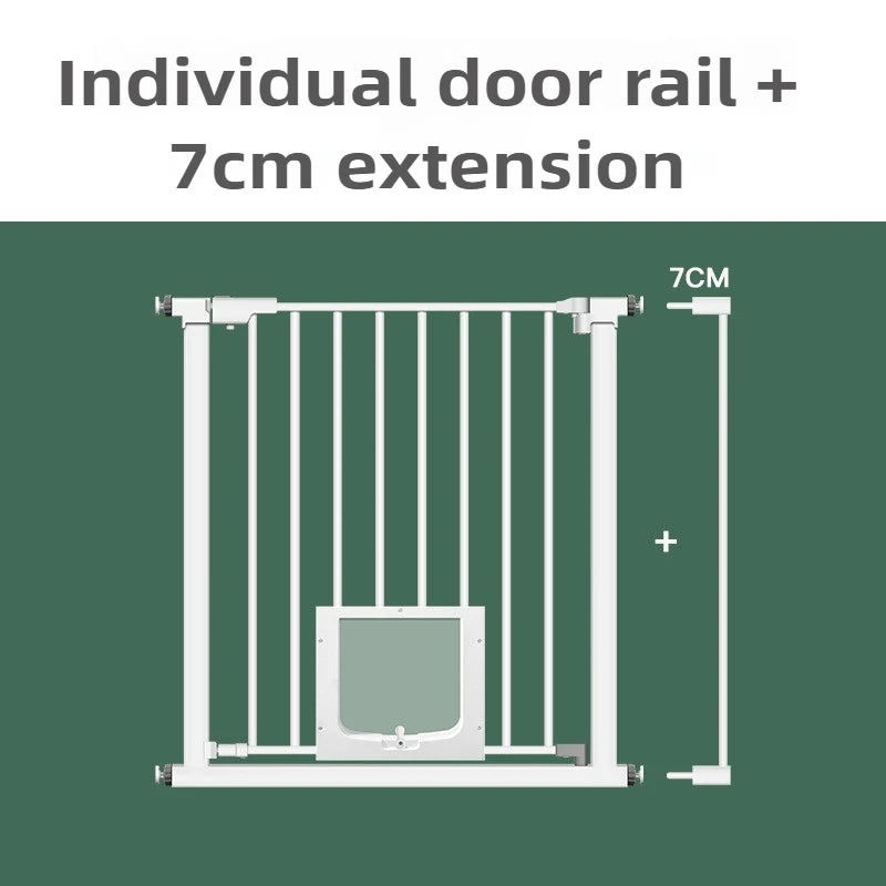 Dog Fence Portable 2-way Door Pet Fence, Indoor. Isolation Fence, Multi Functional, Household. Small Medium-sized Pet Barrier Product
