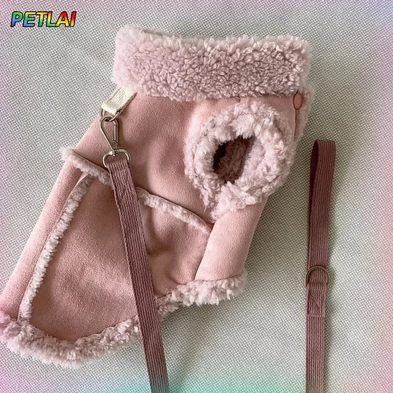 Dog Cute Vest/Jacket Accessories. Small Dog Luxury Autumn/Winter Medium Dress. Soft Pet Clothing. Designer Coat