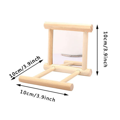 8PC Set. Combination Parrot Bird Toys. Wood Articles Bite Pet Bird Toys. For Parrot Training, Bird Toy Swing, Ball and Bell.