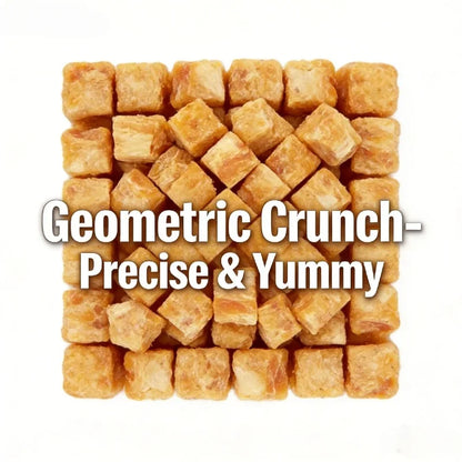 Snowflake Chicken Bites Dog Treats 100g – Crunchy Bite-Sized Snack, Soft Texture, Delicious Training Reward for Dogs