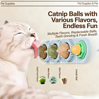 Multifunctional Cat Sugar Lickable Treats & Interactive Cat Toy | Stress Relief Pet Supplies with Assorted Flavors