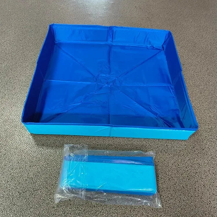 Pet Swimming Poo.l Bath Supplies. Foldable Large Dog Bath, Pet Pool. Dog &  Cat Bath.  Dog Swimming Pool Outdoor