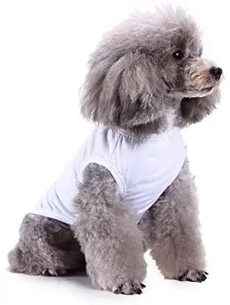 Dog Shirt Clothes, Spring Summer T Shirt Apparel. Soft Blank Shirts Clothes.  Extra Small/ Medium /Large/ Extra Large Size