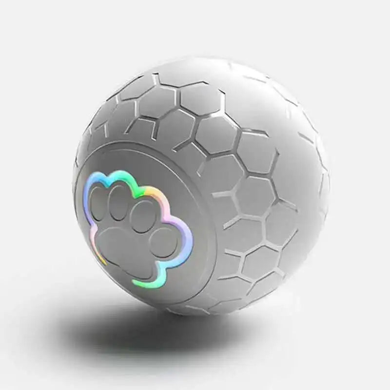 Smart Dog Interactive Toy Ball. Electronic Pet Toy Ball. USB Automatic Bouncing Rolling Toy With RGB Lights.