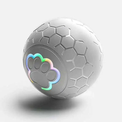 Smart Dog Interactive Toy Ball. Electronic Pet Toy Ball. USB Automatic Bouncing Rolling Toy With RGB Lights.
