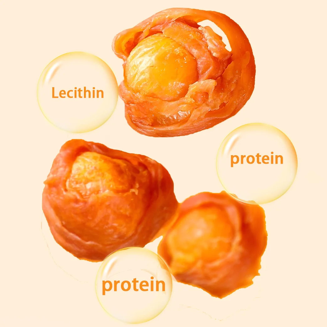 Chicken & Duck Wrapped Egg Yolk Dog Chews – 250g, Nutritious Teeth Cleaning Treats