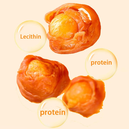 Chicken & Duck Wrapped Egg Yolk Dog Chews – 250g, Nutritious Teeth Cleaning Treats