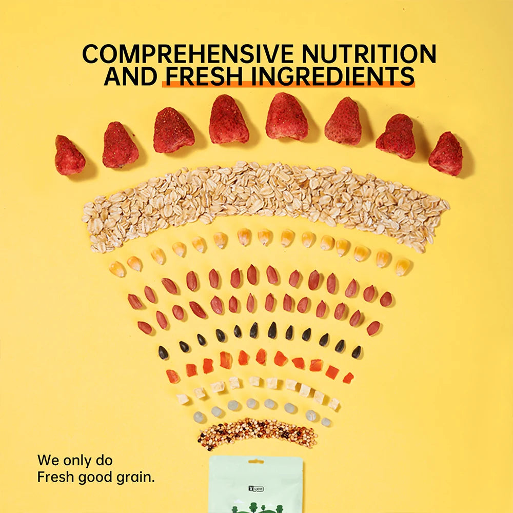 Hamster Food Grain Feed. Factory Wholesale. Golden Bear Hamster Nutritional Feed Molar Grain.