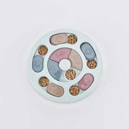 Dog Treat Puzzle Toy. Food Dispenser, IQ Training, Mental Enrichment, Slow Feeder. Interactive Pet Game for Small/ Medium/ Large Dogs