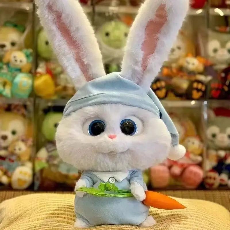 The crazy and hot-tempered rabbit leader "The Secret Life of Pets" - cute rabbit plush toy, a perfect birthday gift