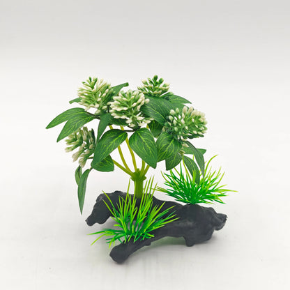 11cm Artificial Aquarium Ornament.  Aquatic Plant Water Weeds Decor