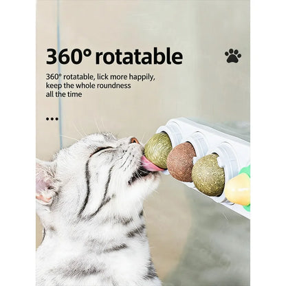 Multifunctional Cat Sugar Lickable Treats & Interactive Cat Toy | Stress Relief Pet Supplies with Assorted Flavors