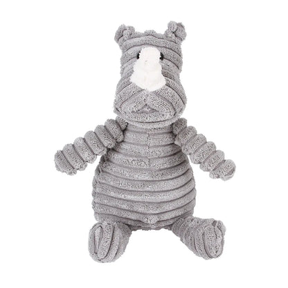 Pet Dog Molar Toy Vent. Training. Corduroy Monkey, Pig, Voice Plush Toy, Dog Tooth Cleaning. Toys for Large Dogs