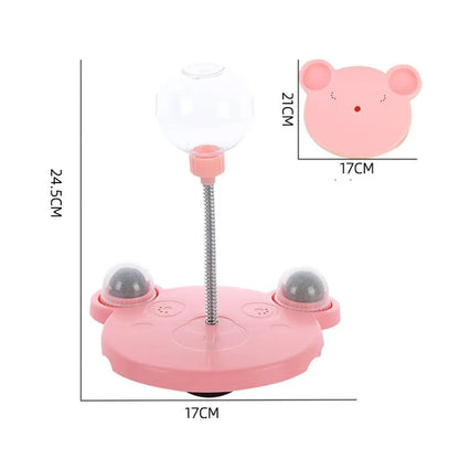 New Dispenser Ball, Dog Treat, Toy Hunting, Chasing Exercise. Cats Feeder, Leaking Snack Ball. Interactive Pet Feeder Toy