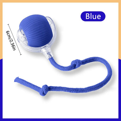 Smart Dog Toys. Electronic Ball, Interactive Pet Toy, Moving Ball. USB Automatic Moving Bouncing for Dogs and Cats